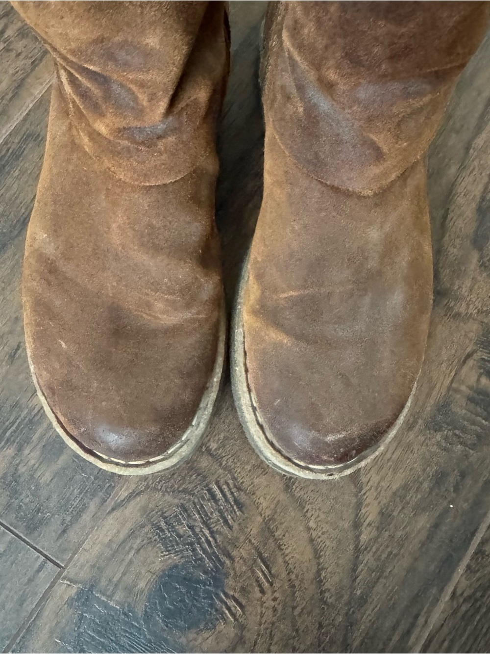 Born Sable Boots Size 7.5 Glazed Ginger Distressed (Brown) - Picture 9 of 13